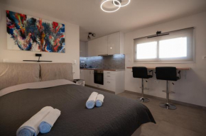 Studio with panoramic Athens view